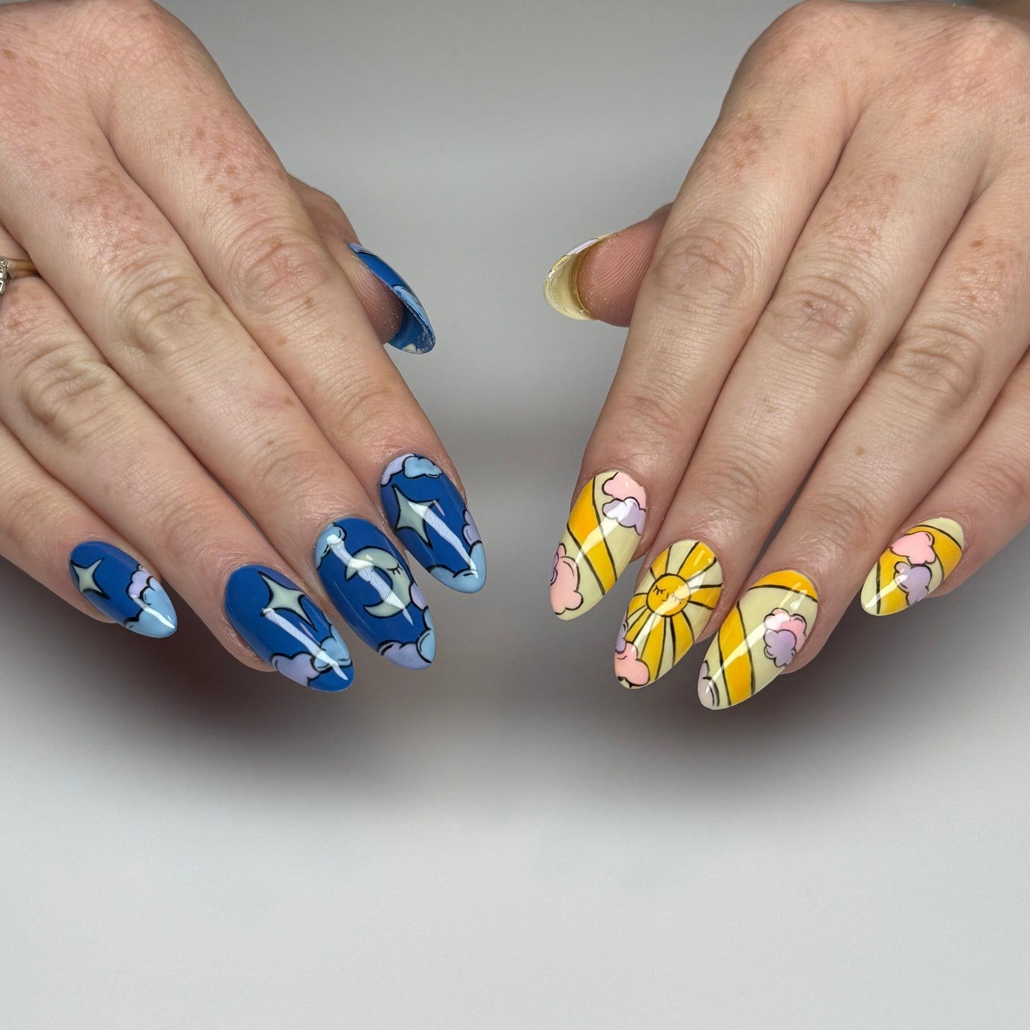 Day & Night Gel-x Extension Nails