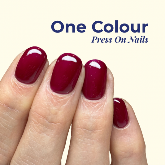 One Colour Press Ons